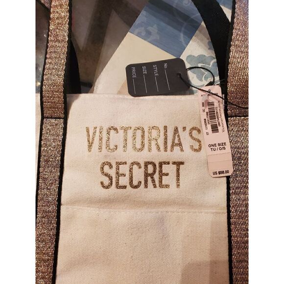 NWT VICTORIA SECRET TOTE BAG - Picture 2 of 5